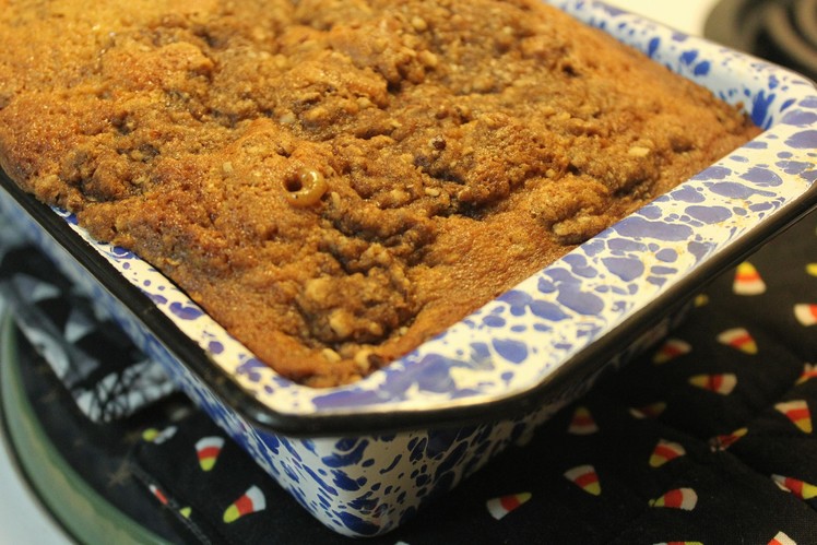 Pumpkin Streusel Pound Cake with CookingAndCrafting