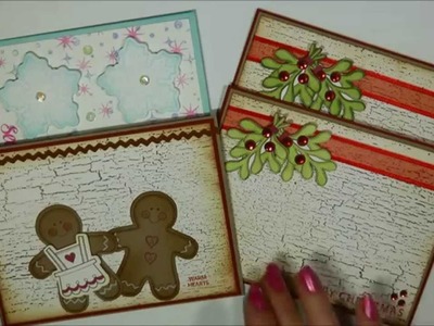 Quick and Easy Christmas Cards with JustRite Papercraft