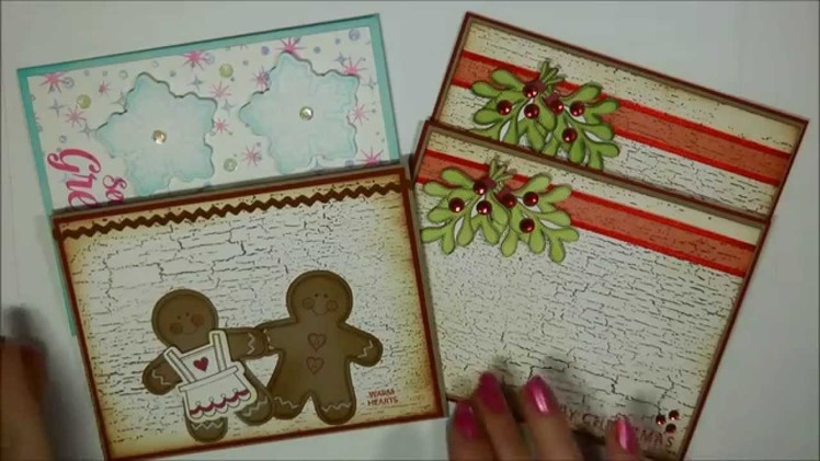 Quick and Easy Christmas Cards with JustRite Papercraft