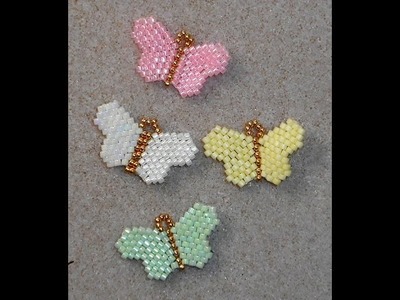 Tiny Beaded Butterflies