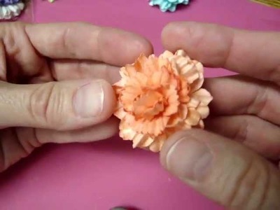 Wild Orchid Crafts- DT Challenge - Tutorial to Make Flower