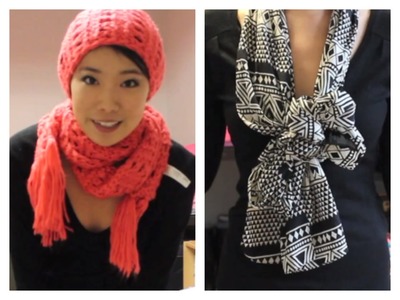 20 Ways to Wear a Scarf for Fall and Winter