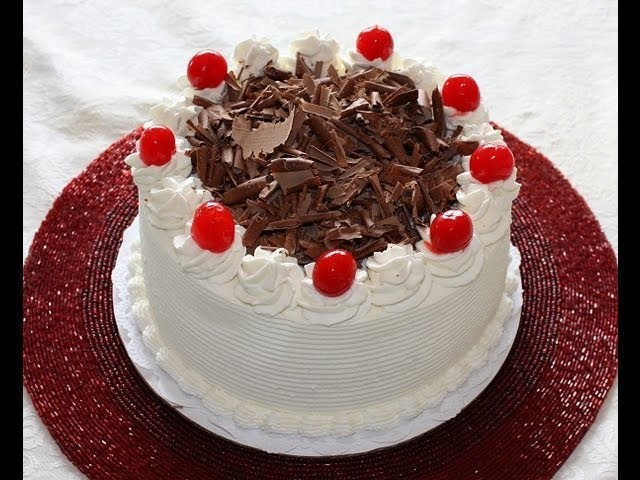Black Forest Cake Recipe and Decoration