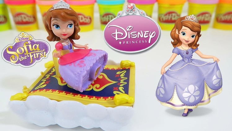 Disney Jr. Sofia the First Flying Carpet Ride Adventure Disney Princess Toy Unboxing & Review!