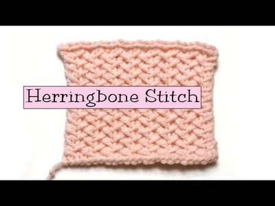 Fancy Stitch Combos - Herringbone Stitch