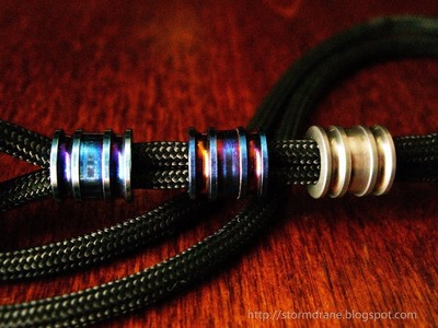 Heat.Flame Titanium Anodizing Project for Paracord Applications