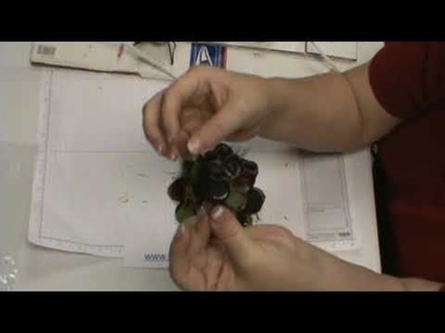 How to add netting to flower pin
