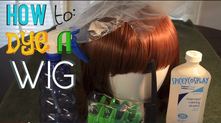 How to: Dye a wig