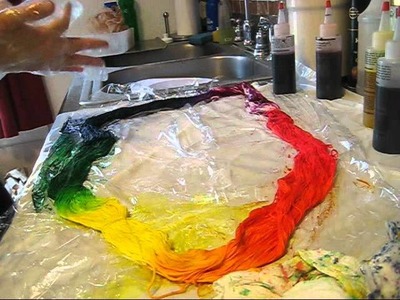 How to Dye Cotton Yarn with a Tulip Tie Dye Kit