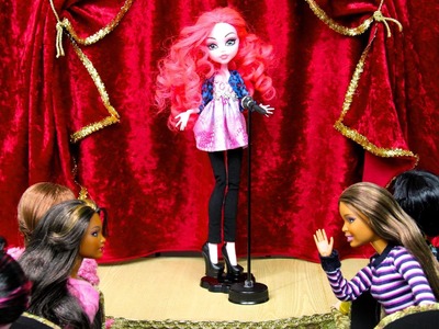 How to Make a Doll School: Theatre Stage | Plus Custom Equestria Monster Pinkie Pie