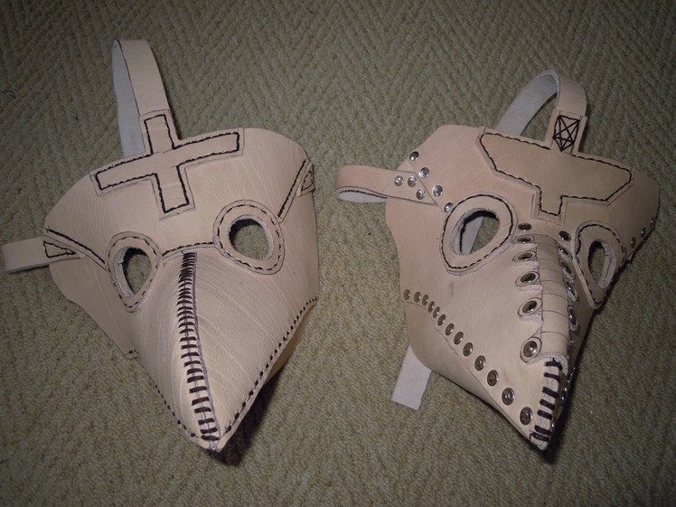 How to make a Plague doctor mask