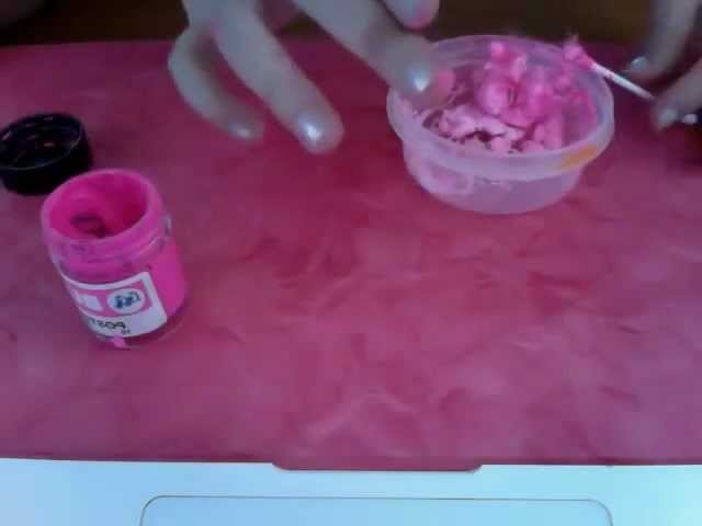 How to make mini fake cotton candy