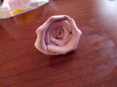 How To Make Polymer Clay Rose