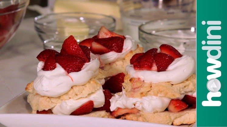 How To Make Strawberry Shortcake (Recipe w. Biscuits)