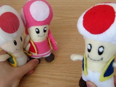 Make your own Toad Plush