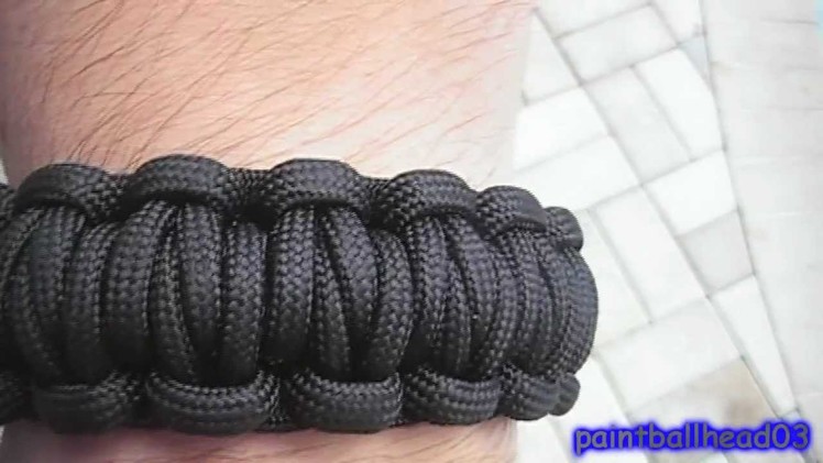 Millipede Survival Paracord Bracelet Demo (THE ORIGINAL)