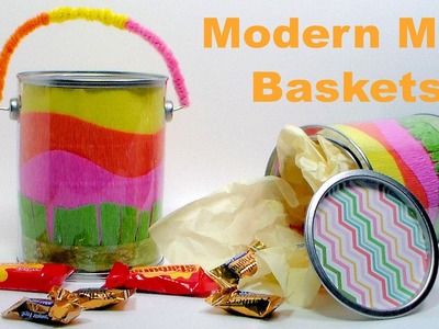 Modern May Basket OR Cute Candy Pail!