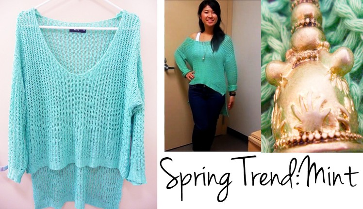 Outfit of the Day: Spring Trend Mint {Lulus}