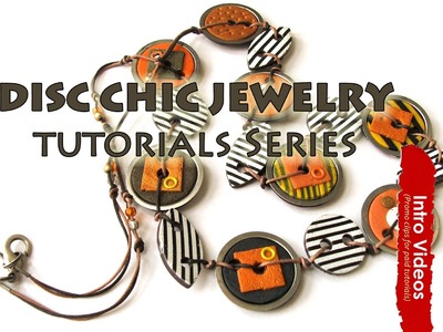 PROMO INTRO PolyPediaOnline TV - Polymer Clay Tutorial Kit Disc-Chic Jewelry