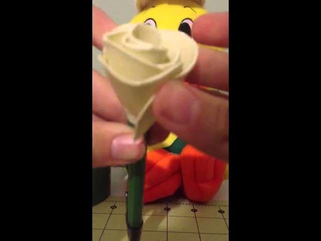 Requested tutorial: how to make a duct tape rounded rose!