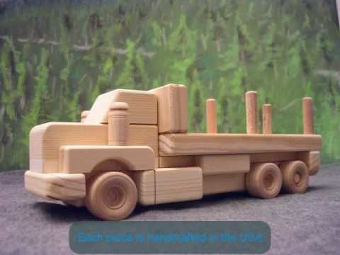 Wooden Trucks - Wood toys and gifts from woodtoyZ.com