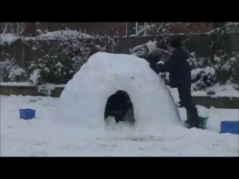 Best Igloo Ever: How to build an igloo!