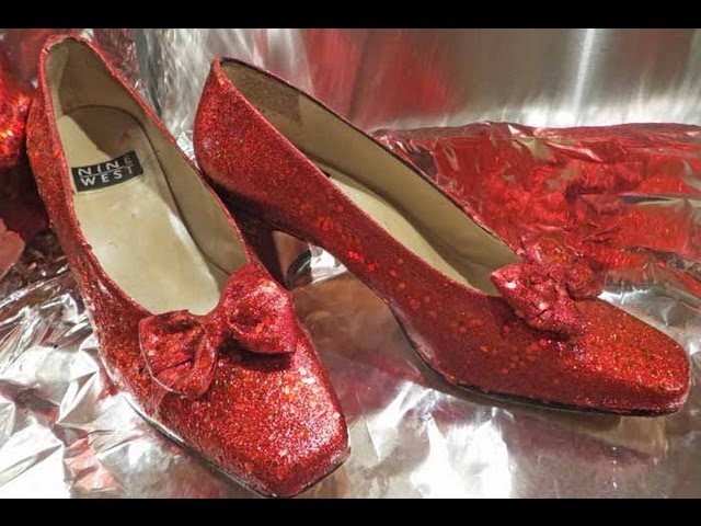 Dorothy's Ruby Red Slippers tutorial  EASY