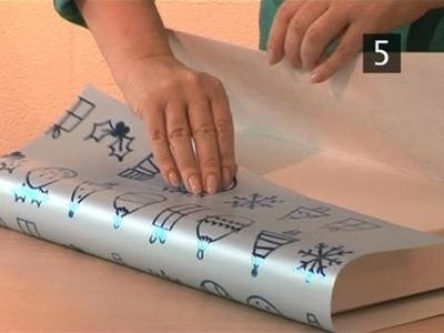 How To Gift Wrap A Rectangular Box's End