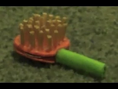 How to Make a Doll Hairbrush