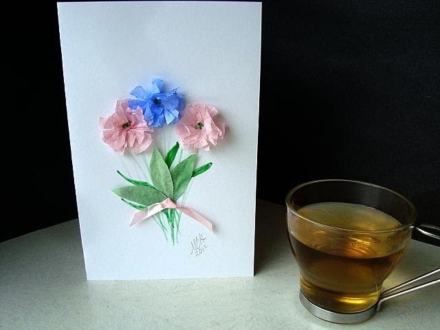 HOW TO MAKE A SIMPLE GREETING CARD