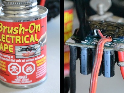 How to Waterproof a Brushless ESC for Driving in Snow | Brush On Electrical Tape | Permanent