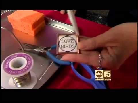 Learning how to solder jewelry