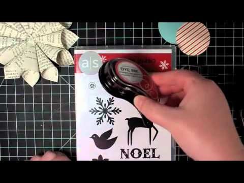 12 Days of Christmas Ornaments Day 9 - Old-Fashioned Rolled Paper Star