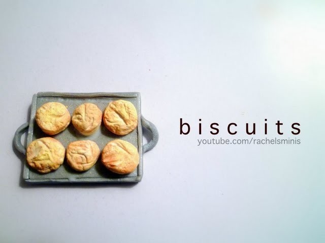 BREAKFAST BISCUITS - Polymer Clay Tutorial