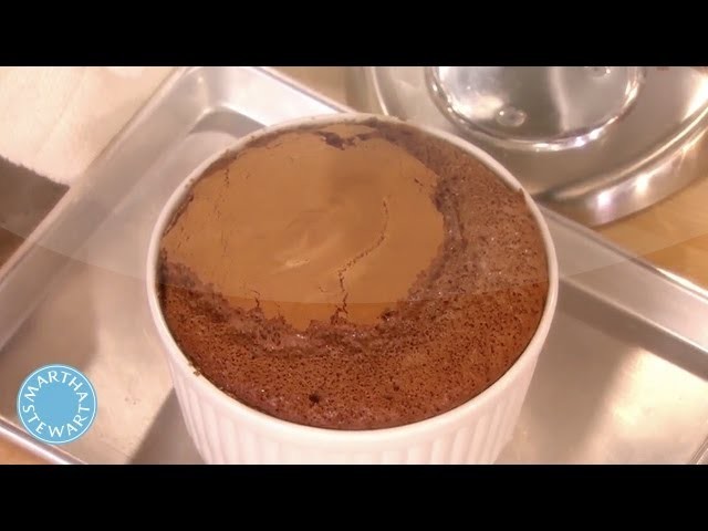 Chocolate Souffle Made with Icelandic Butter - Martha Stewart