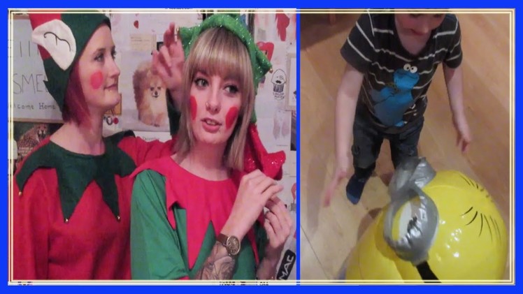 COUPLE COSTUME. SCARY MINION! | Vlogmas #10