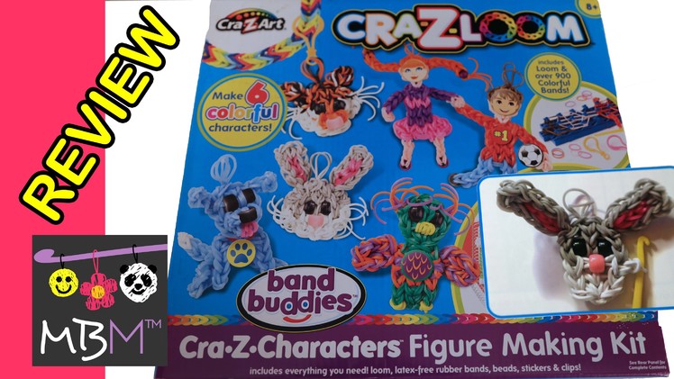 Cra-Z-Loom Cra-Z-Characters Loom Band Figure Making Kit Review