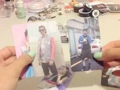 DIY:  Kpop.EXO Photo Card Decoration!