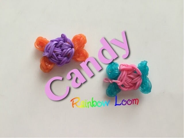 EASY Rainbow Loom Candy Charms