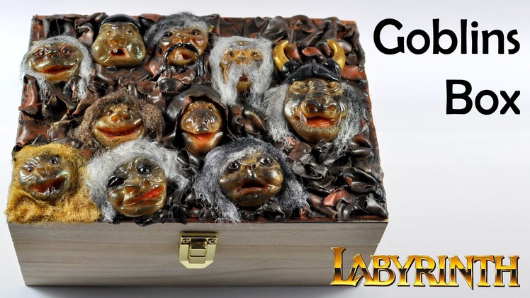 Goblins Box - Labyrinth inspired polymer clay TUTORIAL