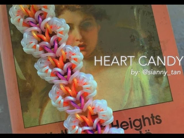 HEART CANDY Hook Only bracelet tutorial