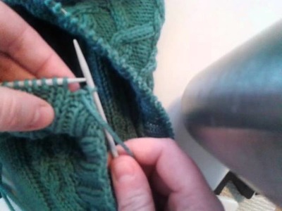 How to bind off in ribbing