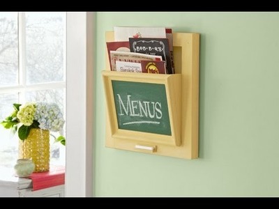 How to Build a Takeout Menu Holder - This Old House