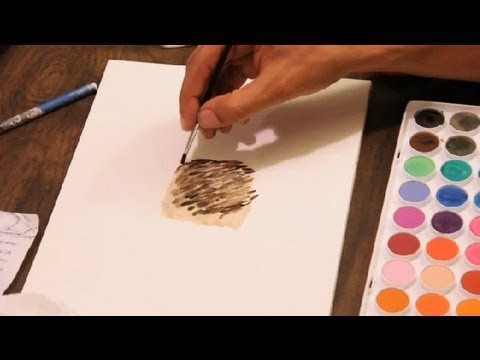 How to Create Fur With Watercolors : Art Tutorials