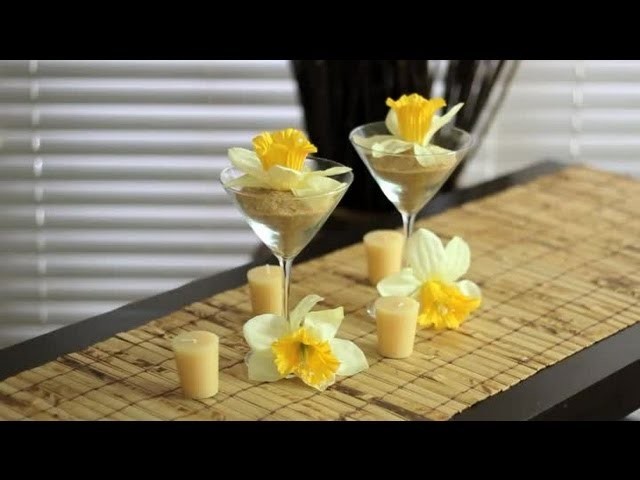 How to Decorate Martini Glasses : Decorations for the House