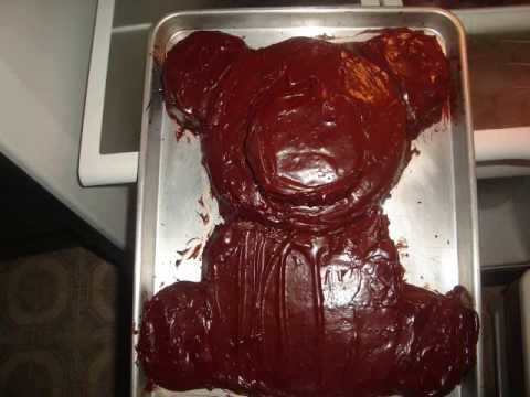 How to make a bear cake