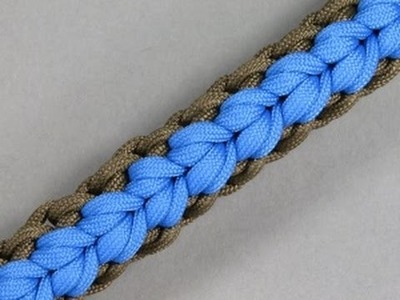 How to make a Geyser Falls Paracord Sinnet Tutorial(Paracord 101)