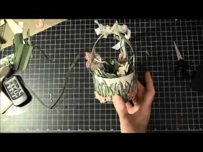How to make a paper crown and braided basket