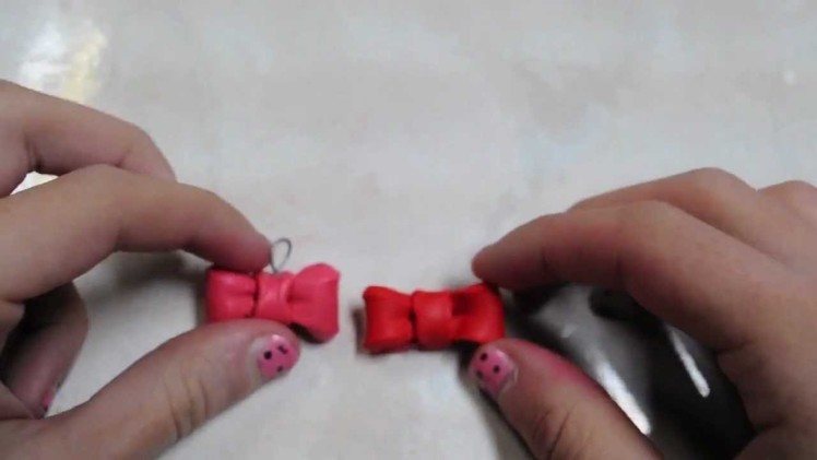 How to Make a Polymer Clay Bow