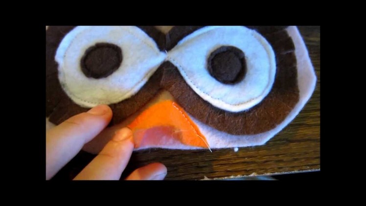 How to make an owl costume headband